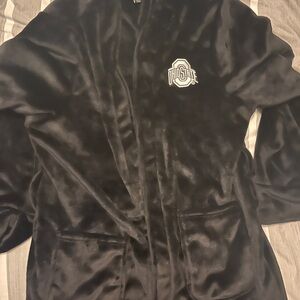 Ohio State Black Fleece Bathrobe